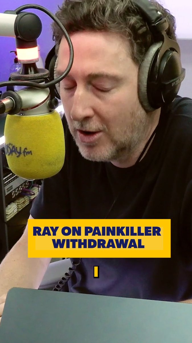 This conversation sparked a huge response from listeners today. Ray spoke about his experience of coming off painkillers, with many people getting in touch to share their own experiences. If you're going through something similar, always seek advice from your GP or healthcare professional. ๐ Here's what he had to say.