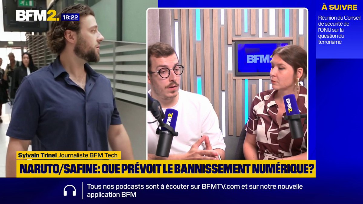 Affaire Pormanove: ce que prévoit "le bannissement numérique" auquel ont été condamnés les streamers Naruto et Safine ➡️Les réponses de Sylvain Trinel, journaliste BFM Tech sur #BFM2