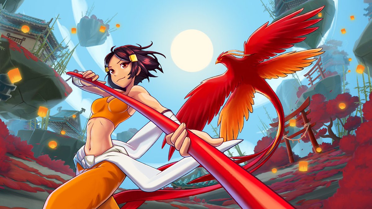 Check out this slick animated launch trailer for Akatori, the side-scrolling, pixel-art 2D metroidvania/action-platformer in which you wield Mako's staff to explore and battle your way through all the worlds to save them from the Amber Storms.