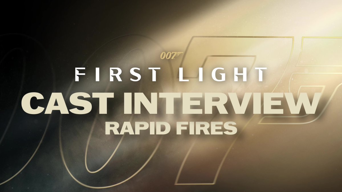 A few members of the 007 First Light cast came together to answer rapid fire questions. How do you think their answers hold up? GET NOW and #EarnTheNumber. #007FirstLight