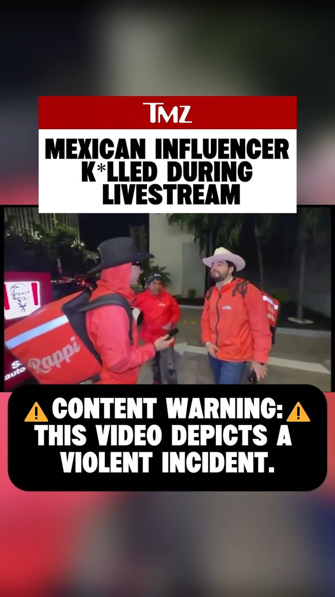 Mexican influencer César Gastélum was fatally shot during a livestream in Sinaloa. Authorities are investigating, and no arrests have reportedly been made. ⚠️ Content Warning: This post references violence.