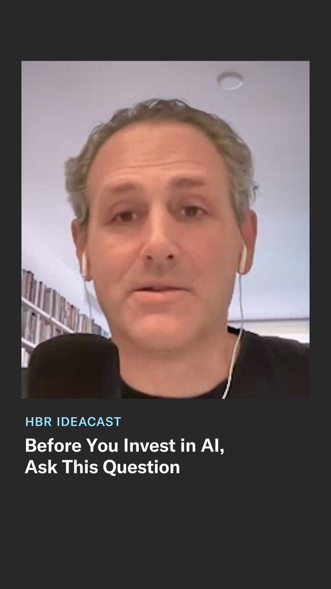 The most important AI question has nothing to do with picking the right technology. It's this: what problem are we actually trying to solve? In this IdeaCast episode, journalist and author Josh Tyrangiel makes the case that successful AI adoption comes down to discipline—pick a real, high-impact problem, follow through on it, and measure the value it creates. What you'll learn: - Why treating AI like magic sets initiatives back - How to identify the targeted problems where AI moves the needle - Practical ways to communicate change and get buy-in across an organization - Real examples from healthcare and beyond of AI creating measurable impact If your org is investing in AI, this conversation gives you a sharper way to think about where that investment should go. Listen to the full episode here: