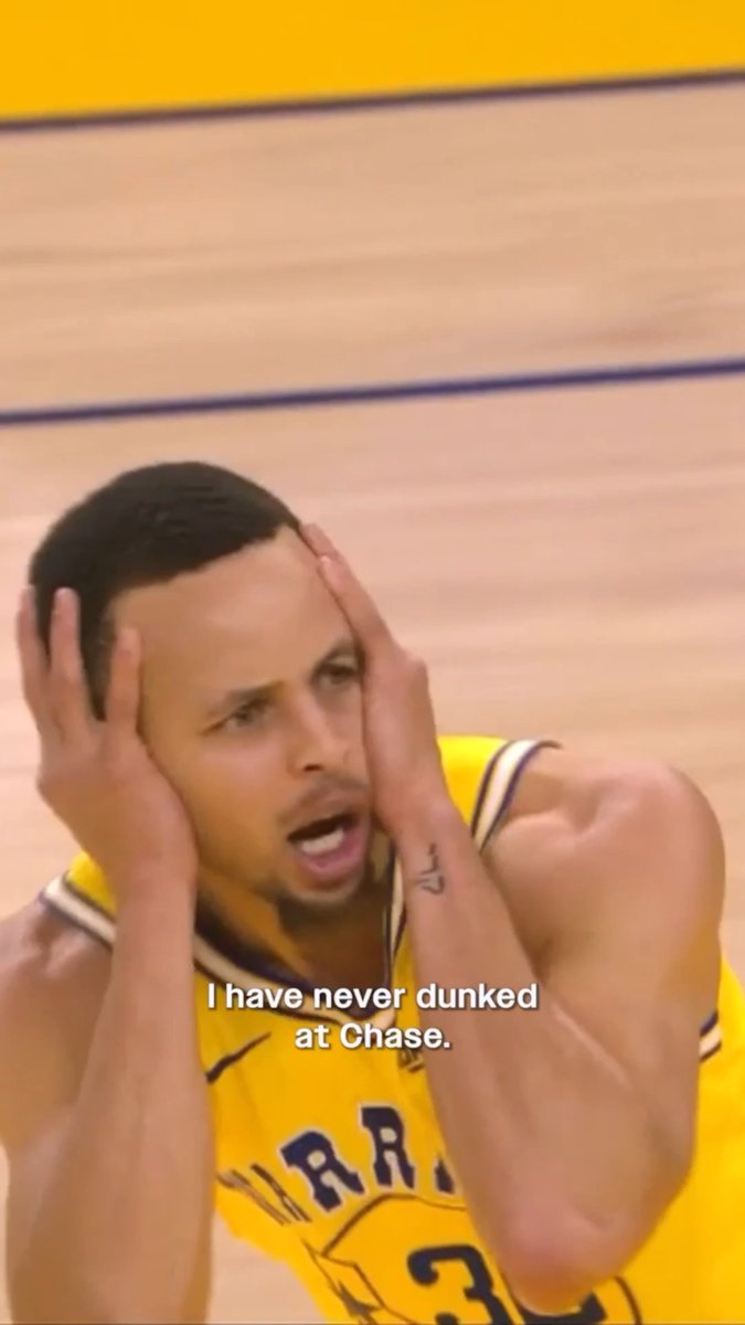 Of course Stephen remembers each dunk he's thrown down 😏