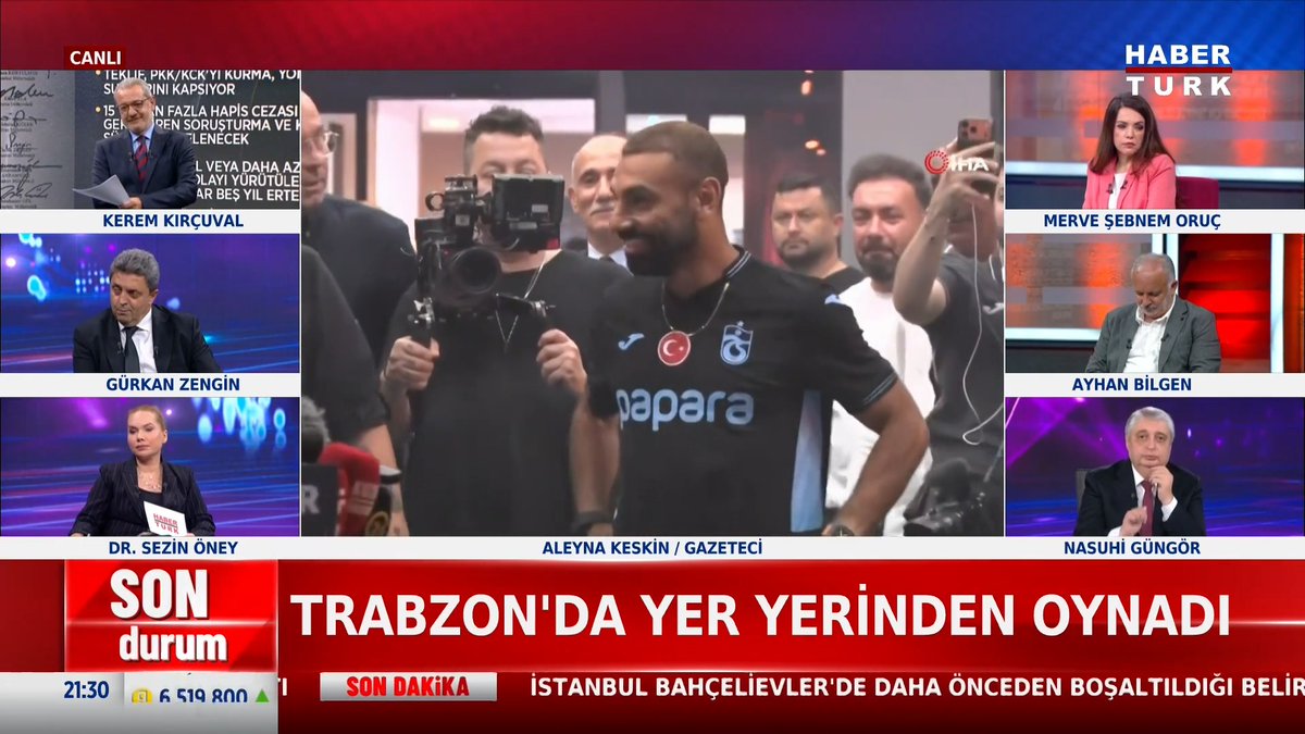 #SONDURUM - Dünyaca ünlü yıldız Salah Trabzon'da. Trabzon'da yer yerinden oynadı!