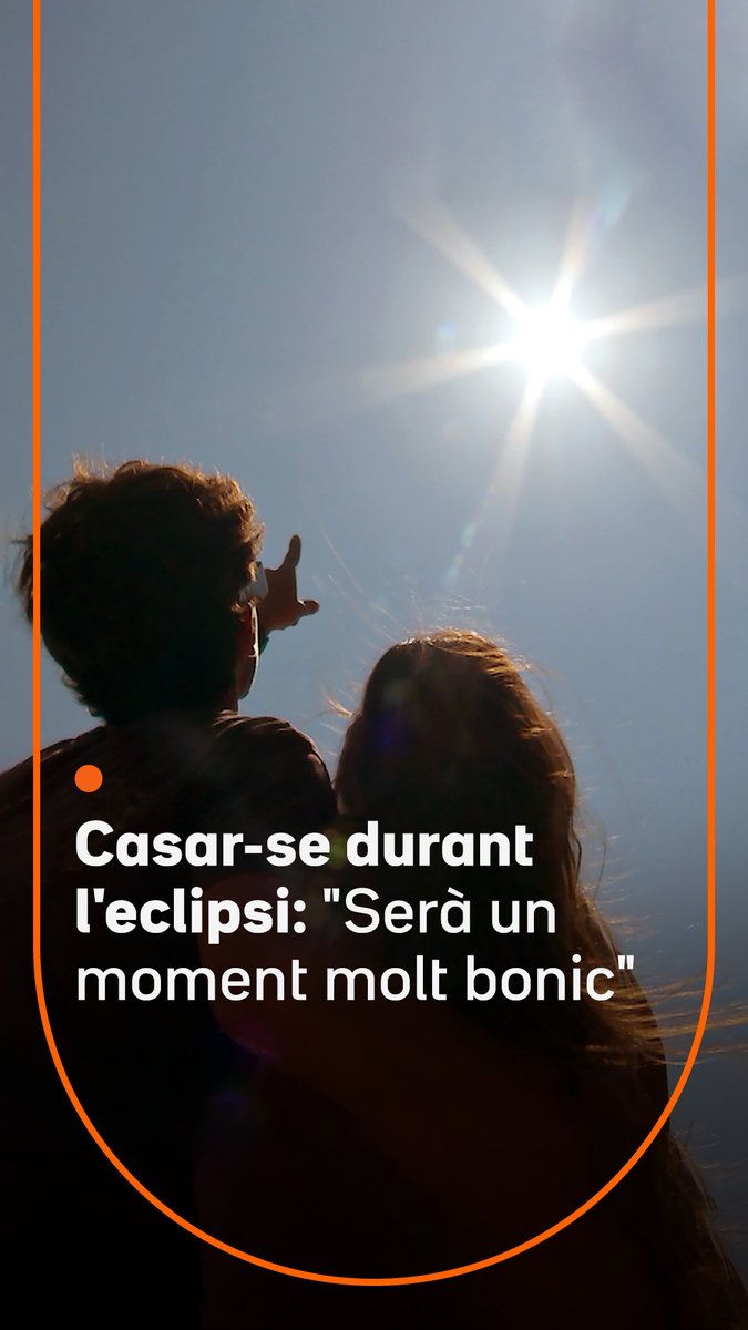 Una parella d'enginyers aeroespacials es casaran el 12 d'agost per coincidir amb l'eclipsi: "Són la Laura i el Dani, té tot el sentit del món"