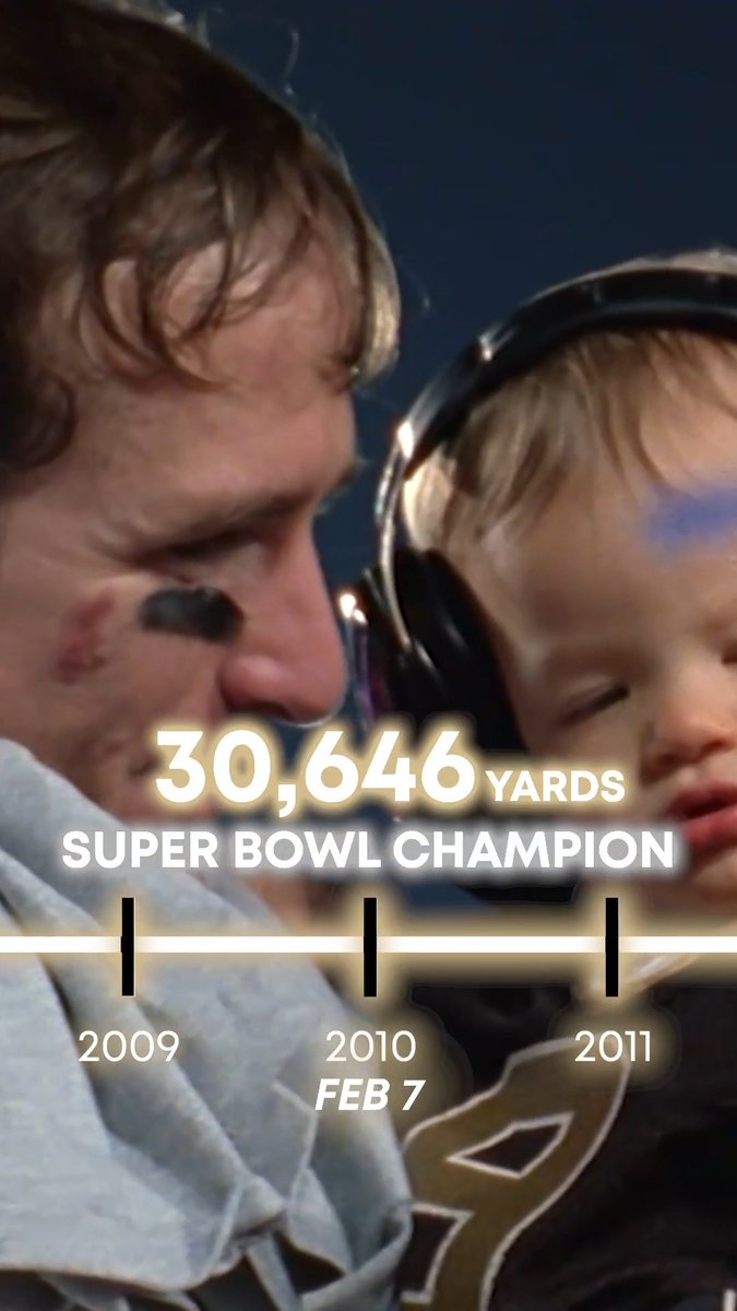 That's a lot of career passing yards 😳 Drew Brees Pro Football Hall of Fame Enshrinement -- Aug. 8, 12pm ET on @NFLNetwork Stream on NFL+
