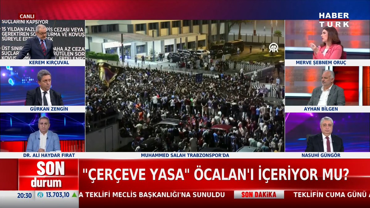 📌"Çerçeve yasa" Öcalan'ı içeriyor mu? Yazarı Merve Şebnem Oruç #HabertürkGündem'de değerlendirdi.