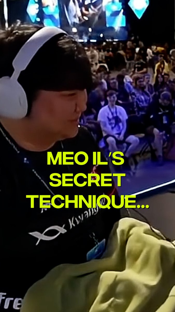 We got NIP | Meo-IL to reveal all about his eye-catching "secret technique"🕹️👋 #EWC26