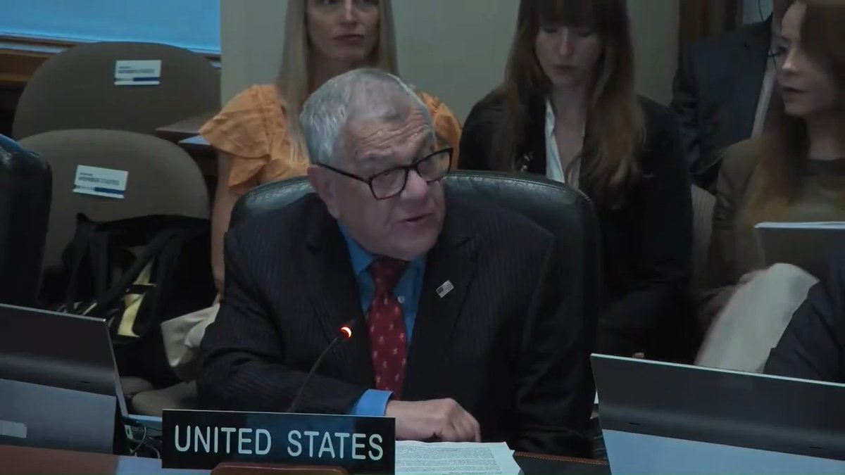 Presentation by Senior Bureau Official for the Bureau of Western Hemisphere Affairs Bureau of Western Hemisphere Affairs of the U.S. Department of State, Michael Kozak, of the draft resolution "Convocation of a Meeting of Consultation of Ministers of Foreign Affairs to consider the situation in #Nicaragua" at the #OAS Permanent Council.
