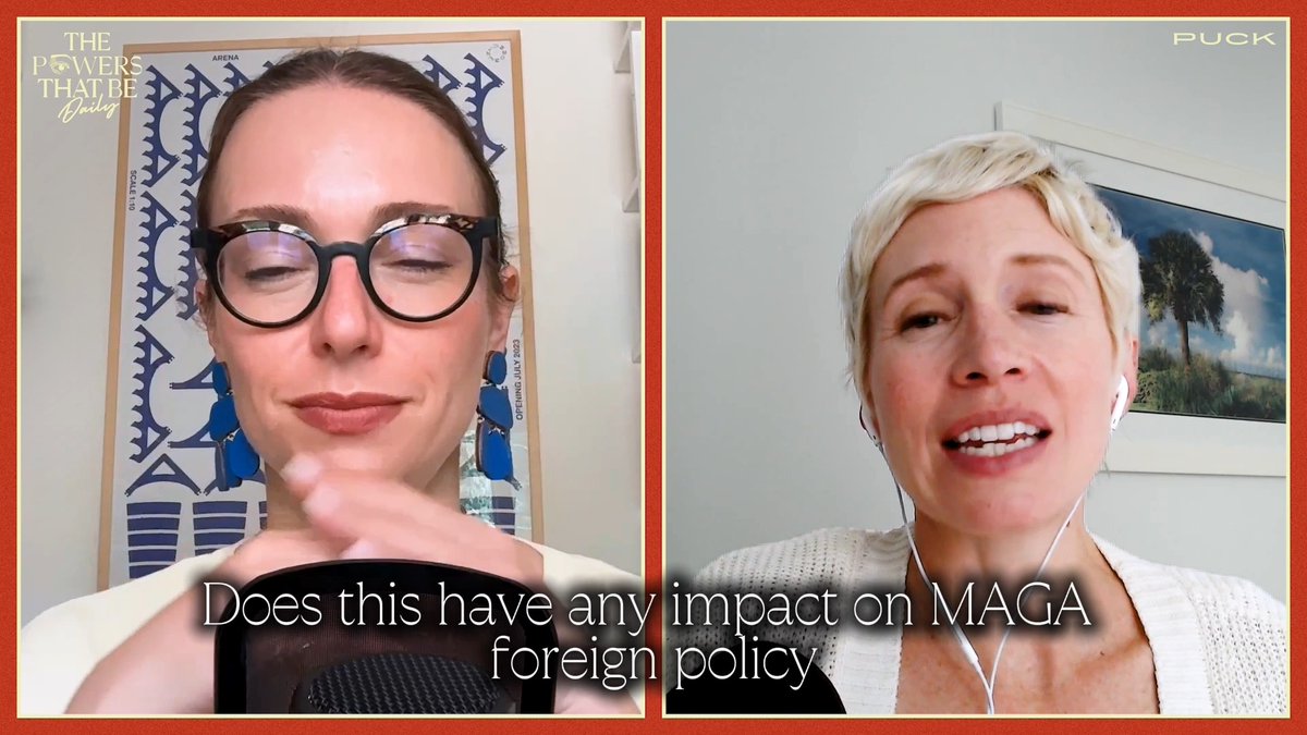 "It’s not that we like Russia, it’s that Ukraine is kind of lib-coded." Julia Ioffe joins Leigh Ann Caldwell to discuss Laura Loomer's dramatic shift on Russia, and whether it could have any lasting impact on the MAGA movement. Watch the full episode: