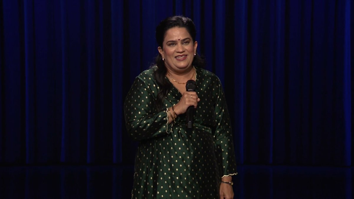 .Zarna Garg doesn’t understand how there are one billion Indian people when none of them have sex 🤣 #FallonTonight #StandUp