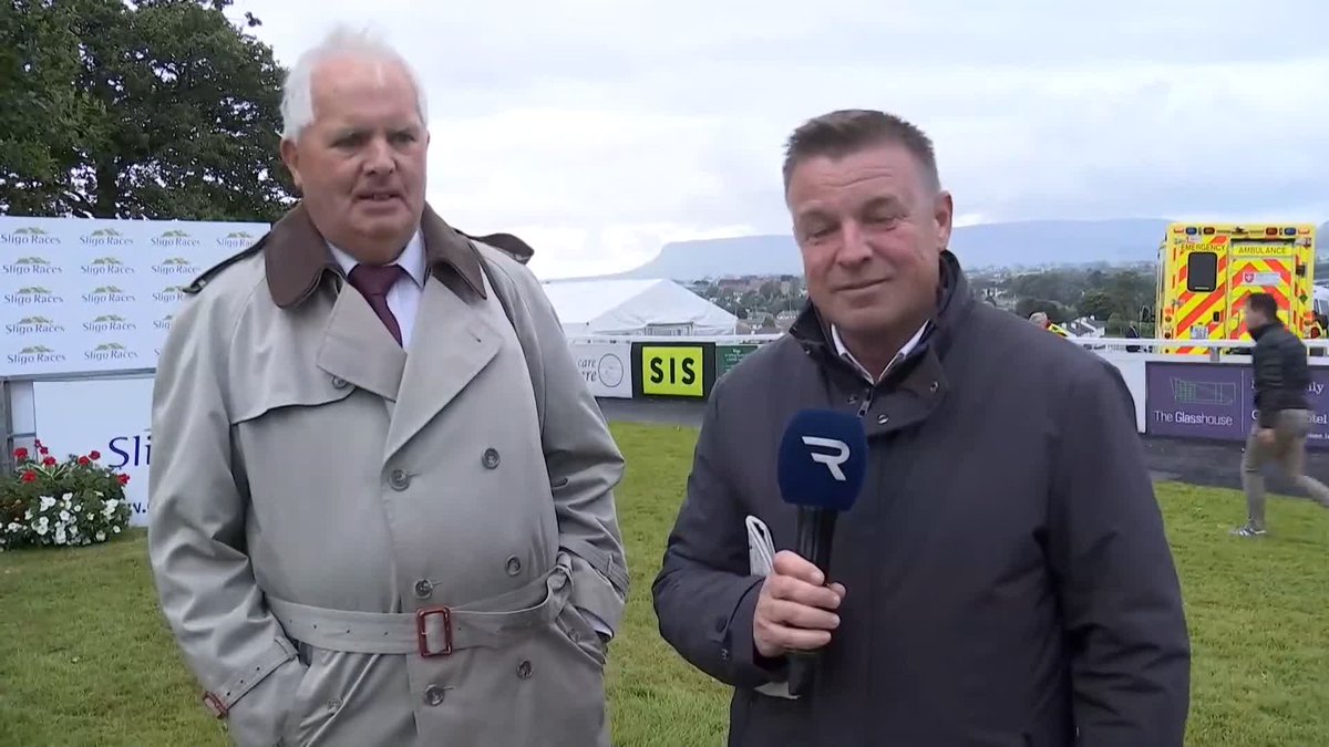 "This is very good for my wife and children" 🤣 Enjoy five minutes with the great Brendan Duke after another winner for the in-form trainer at @sligoraces this evening 👏