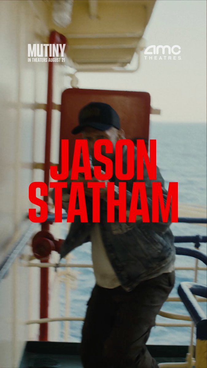 Jason Statham doesn’t miss, and neither should you. Get tickets now to see #MutinyMovie on the big screen at AMC Theatres beginning 8/21!