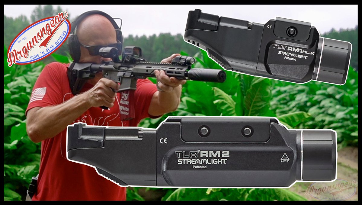 Review of the Streamlight RM 1 & RM 2 HL-X (500/1000 lumen / 11,000/22,000 candela) weapon lights here 🔦 I genuinely think these are some of the most "slept on" weapon lights on the market; link to grab one with free shipping will be below in the comments ⬇️ #streamlight #AR15 #HomeDefense