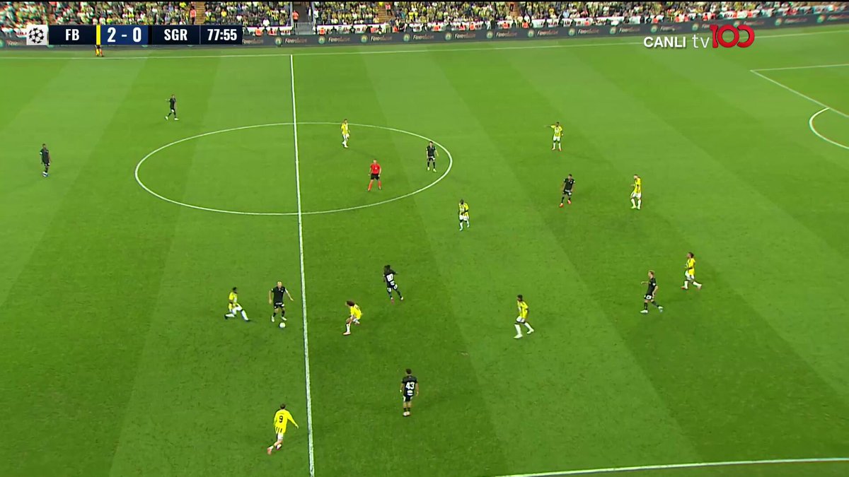 Fenerbahçe yine çok tehlikeli geldi ama Talisca için ofsayt bayrağı havada! ⚽