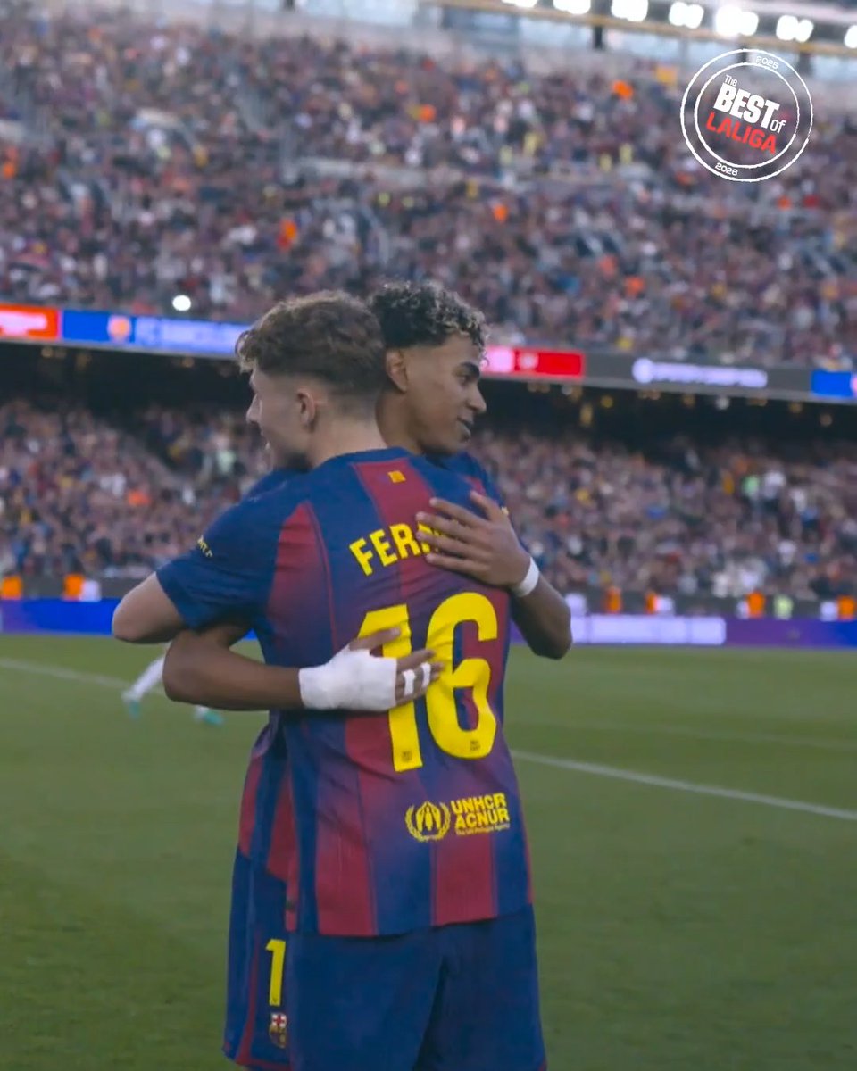 FERMÍN. 🎯 LALIGAHighlights | FC Barcelona