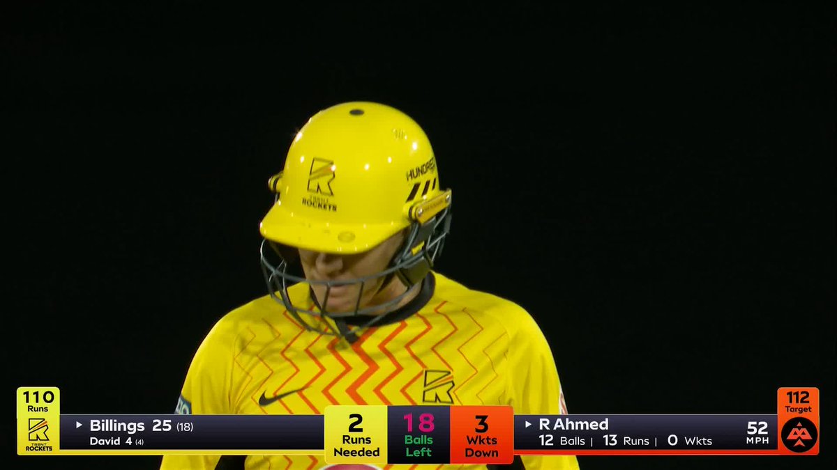 Sam Billings secures the win! 🏏💥 Trent Rockets Men win by 7 wickets