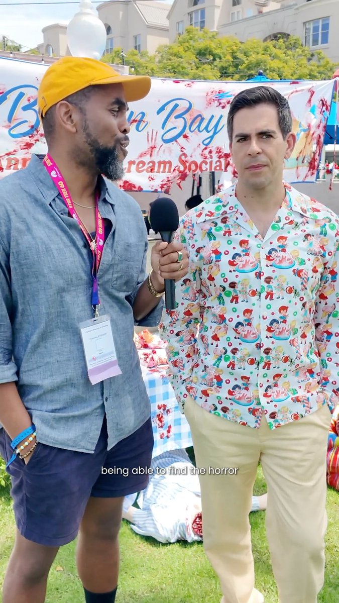 Eli Roth is a mad genius with a twisted sense of humor. ICE CREAM MAN is now playing at AMC Theatres 🎟️🍦