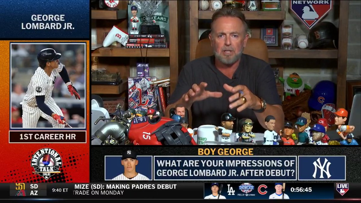 "Amazing. Exactly the way he envisioned it." 🤩 George Lombard Jr. hit his first career HR and dazzled on defense in his MLB debut for the New York Yankees! Siera Santos | Kevin Millar | RyanDempster