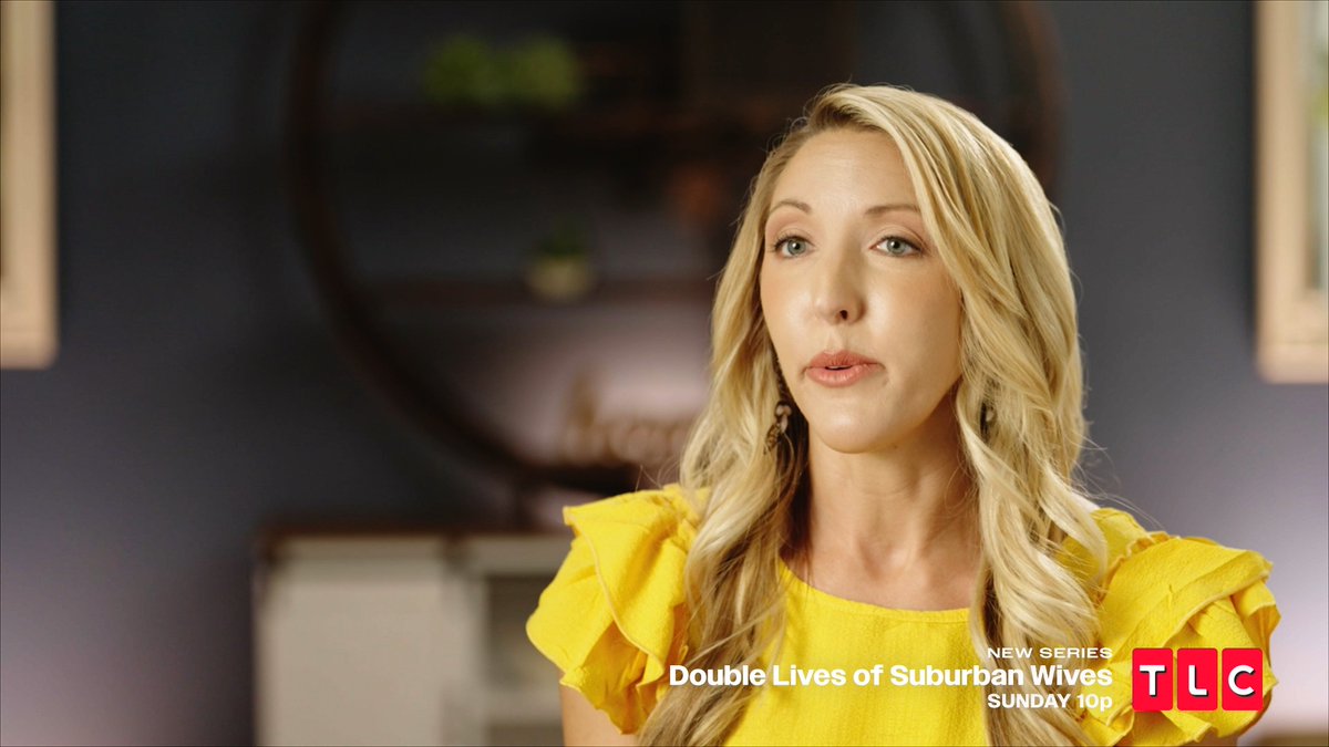 On the outside, she’s a typical suburban mom. But behind closed doors…🤫 #DoubleLivesOfSuburbanWives premieres Sunday at 10P on TLC.