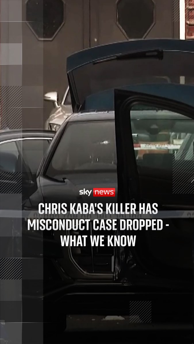 The police officer who fatally shot Chris Kaba will not face a professional misconduct hearing. It won't take place because the government has changed the regulations around police use of force, the Independent Office for Police Conduct say. Jason Farrell reports ⬇️