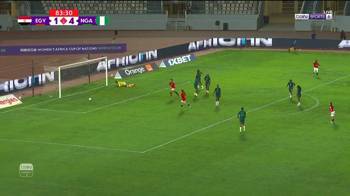 ⚽🇪🇬 شاهد هدف نادين غازي الثاني في شباك منتخب نيجيريا للسيدات كأس_أمم_إفريقيا_للسيدات⁩