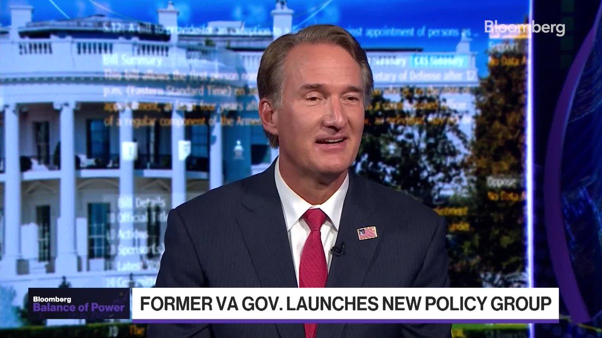 Former Virginia Gov. Glenn Youngkin details his new education policy group to Kailey Leinz and @jmathieureports on Balance of Power
