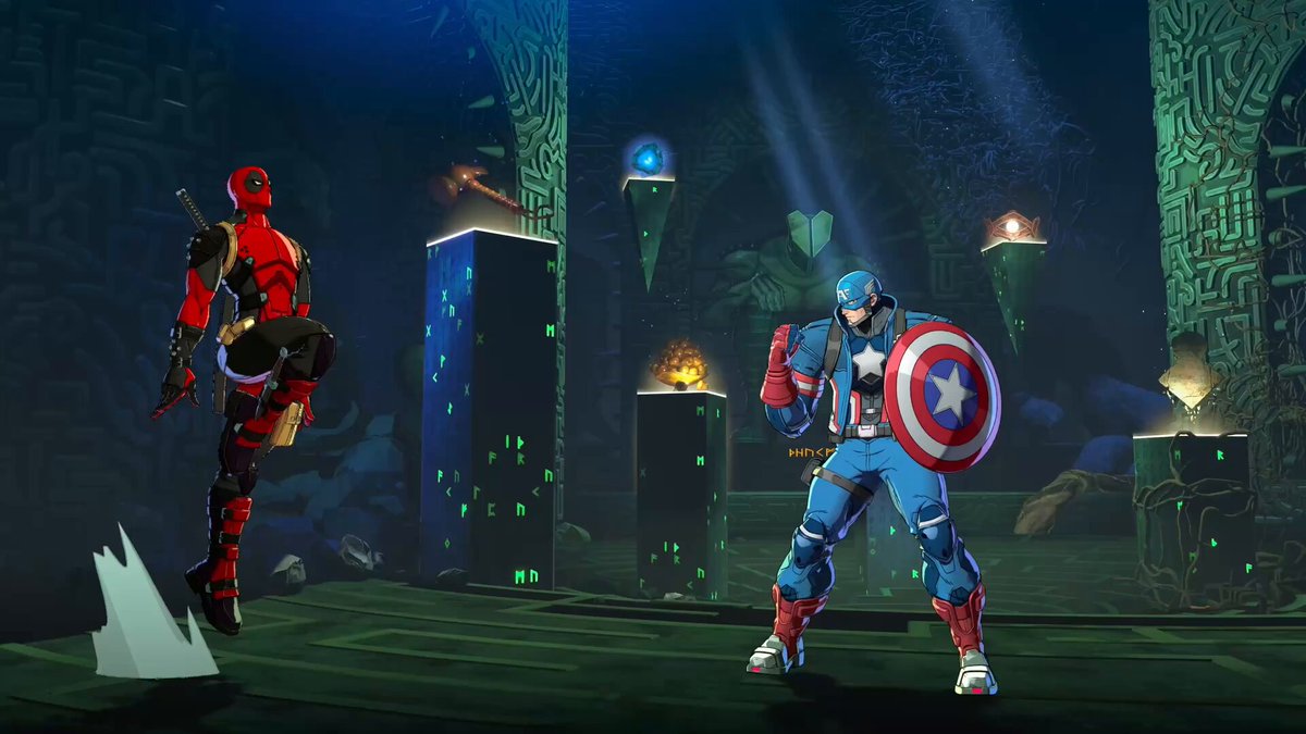 Deadpool combos, Tokon Assemble and win screen in Marvel Tokon! Man when you see him in action...this game couldn't have existed without him ngl. Perfect ArcSys pick! 🤝