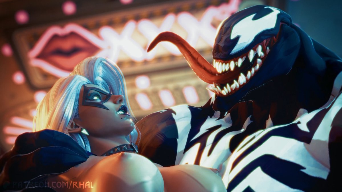 [Black Cat x Venom] That's what you get 😈 Alt version and other stuff are down below. #rule34ㅤㅤㅤ #marvelrivalsㅤㅤ #venom #blackcat #futa