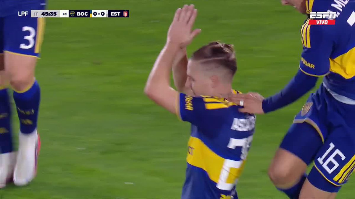 ✅ ¡LA LEY DEL EX NO FALLA! Santiago Ascacíbar y el gol con el que Boca venció a Estudiantes para conquistar su primera victoria en el #TorneoClausura.