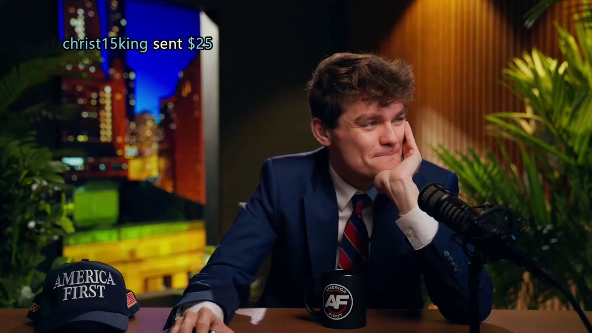 Nick Fuentes puts Tyler Russell ON BLAST for repping a giant keychain 😂 "He's got about 6 million f*cking keys on the keychain, jingling EVERY TIME he takes a step! The sound is DEAFENING!!!"