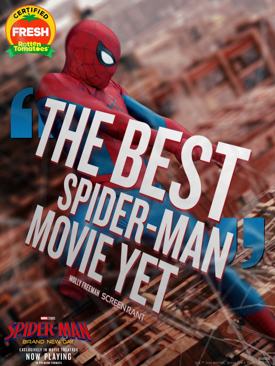 Find out why audiences are raving about SPIDER-MAN: BRAND NEW DAY - get tickets and swing into the #1 movie in the world at AMC Theatres!