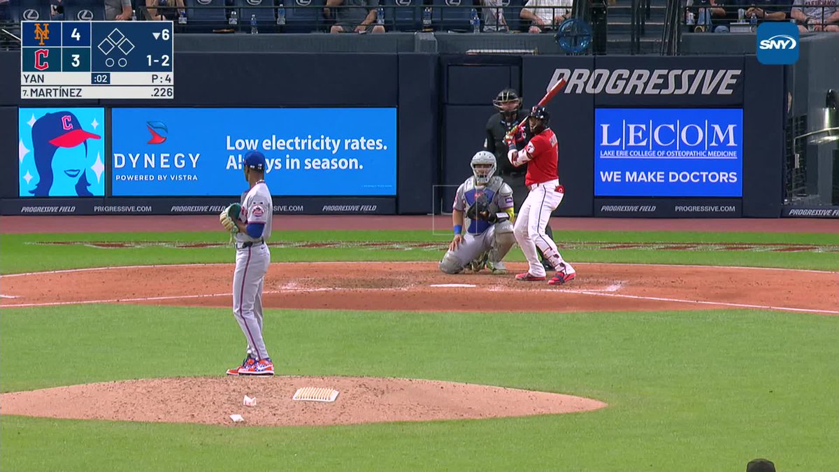 Jefry Yan's first MLB stirkeout! And an ELECTRIC celebration!