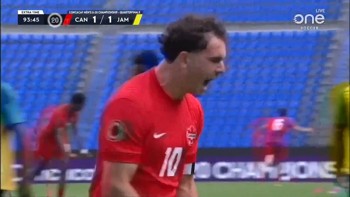 GOAL 🇨🇦🇨🇦 Liam Mackenzie puts Canada back in front in extra-time 😎 🔴 Watch #CanM20 on OneSoccer