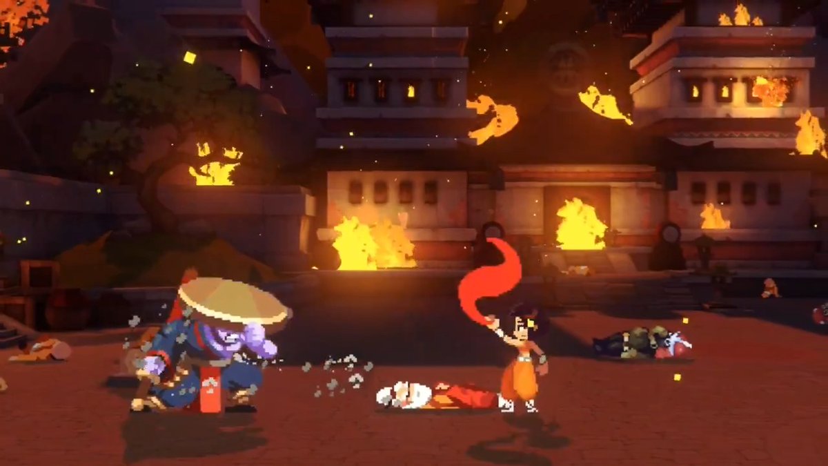【ニュース】武闘僧少女メトロイドヴァニア『Akatori』配信開始。杖一本で殴る・飛ぶ・滑る、ドット絵＆3D融合の壮大冒険アクション