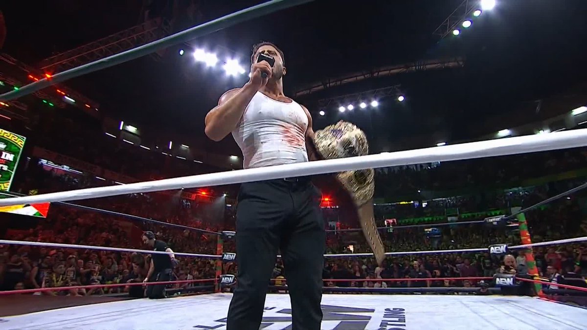 .Maxwell Jacob Friedman™️ wants to enter the Casino Gauntlet Match by winning a #2 Spot Qualifier next week on #AEWDynamite! Watch #GrandSlamMexico LIVE on TBS &amp; HBO Max