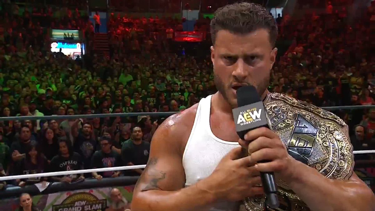 "The only championship that should be recognized is the Triple B!" Maxwell Jacob Friedman™️ claims he is the one true champion! Watch #GrandSlamMexico LIVE on TBS & HBO Max