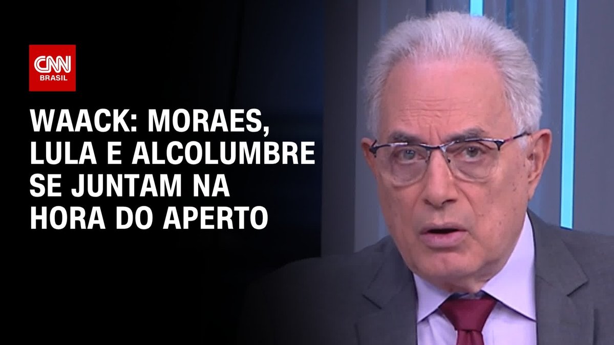 Moraes, Lula e Alcolumbre se juntam na hora do aperto; assista #WW