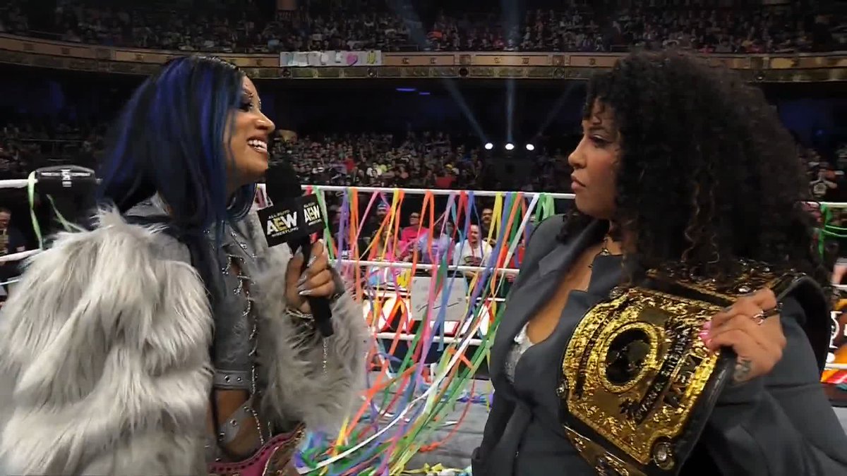 Championship gold is on the line at #AEWAllIn London! Challenger Big D Moné steps up to #AEW Women’s World Champion Willow Nightingale! Watch #GrandSlamMexico LIVE on TBS &amp; HBO Max