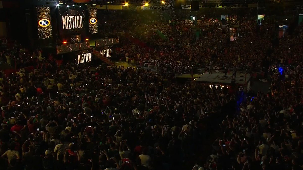 There's nothing like a @CaristicoMX entrance in Arena México! Watch #GrandSlamMexico LIVE on TBS & HBO Max