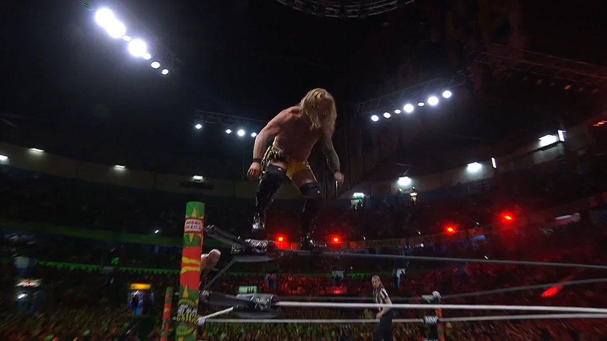 Three incredible dives from Chris Jericho, DARBY ALLIN & @CaristicoMX! Watch #GrandSlamMexico LIVE on TBS & HBO Max