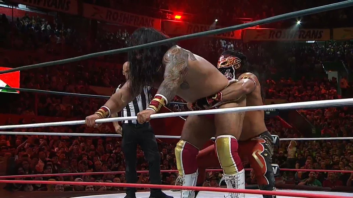 They might call themselves The Good, The Bad and The Ugly, but tonight Hangman, @BrodyXKing & @BandidoWrestler are the NEW AEW WORLD TRIOS CHAMPIONS! Watch #GrandSlamMexico LIVE on TBS & HBO Max