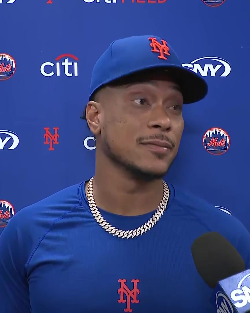 Jorge Polanco talks about taking 300 swings before the game today: "I was working on my timing, trying to work on being simple, don't try to be too quick to the ball"