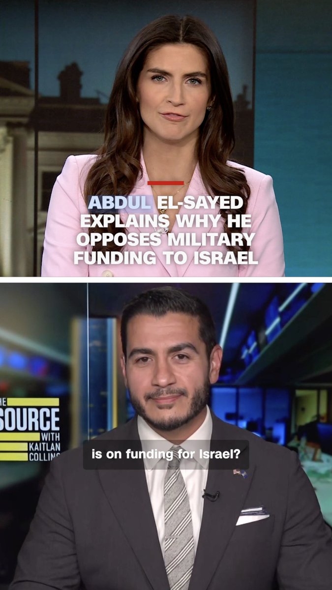 Abdul El-Sayed, the winner of the Democratic primary in Michigan for the US Senate, talks with CNN’s Kaitlan Collins about why he doesn’t believe the US should fund either offensive or defensive weapons to Israel. Read more: