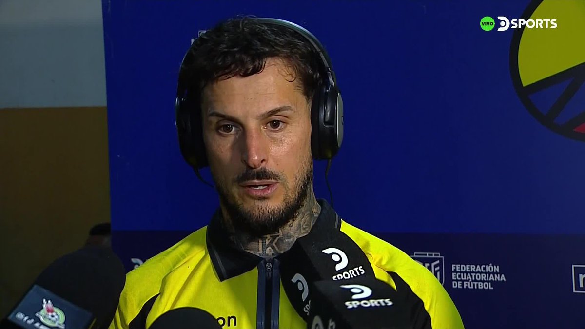 “GANAR LA COPA ECUADOR ES EL ÚNICO OBJETIVO QUE TENEMOS” 🏆 Darío Benedetto, luego de la victoria 1-0 de Barcelona SC en #CopaEcuadorEnDSPORTS. 🎙️ Esteban Dreer en #DeFútbolSeHablaAsí