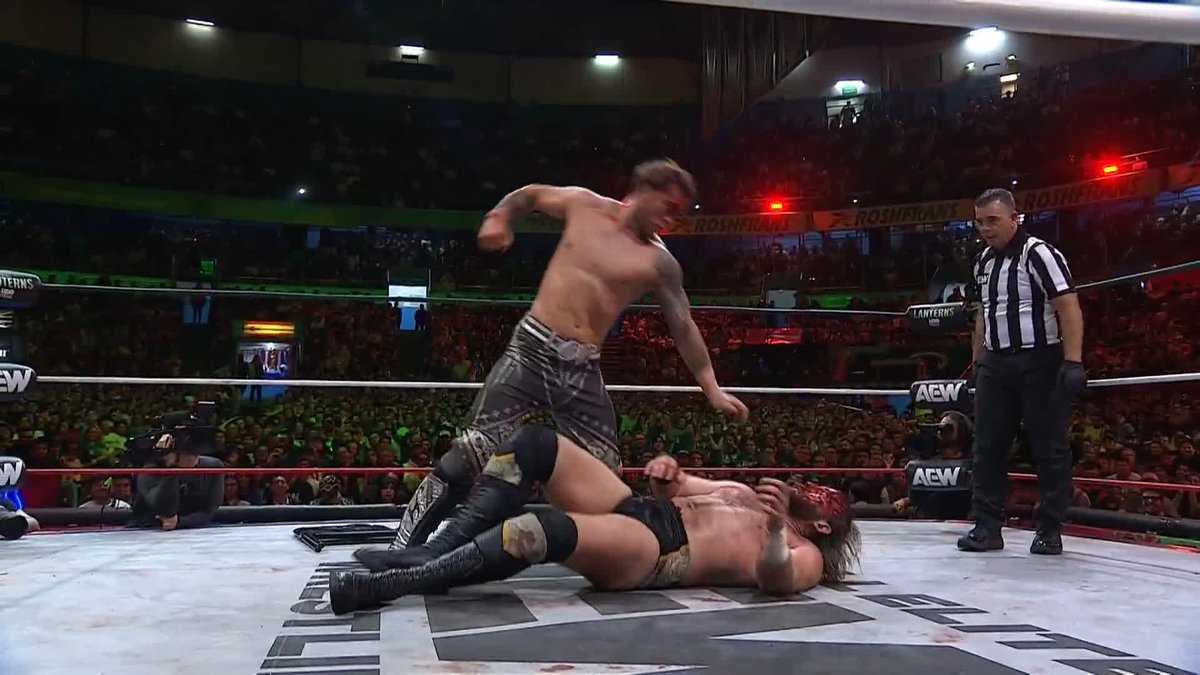 He may not be a Death Rider, but Will Ospreay • ウィル・オスプレイ still has the killer instinct! WHAT A MATCH! Watch the #GrandSlamMexico replay RIGHT NOW on @HBOMax!