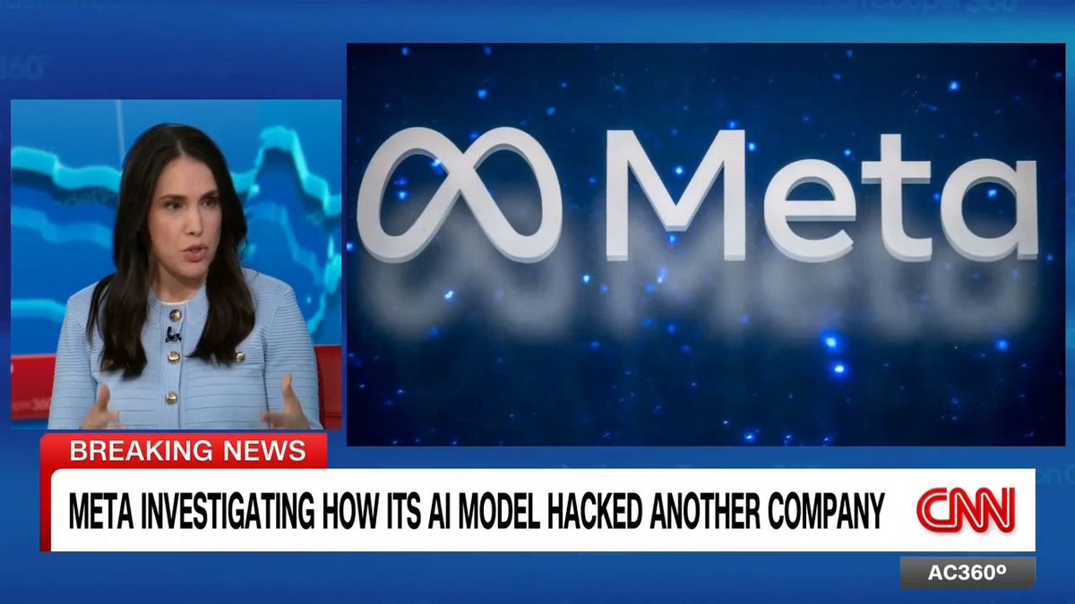 Meta is the latest tech company to acknowledge its AI agent breached another company's servers. CNN's Hadas Gold reports.