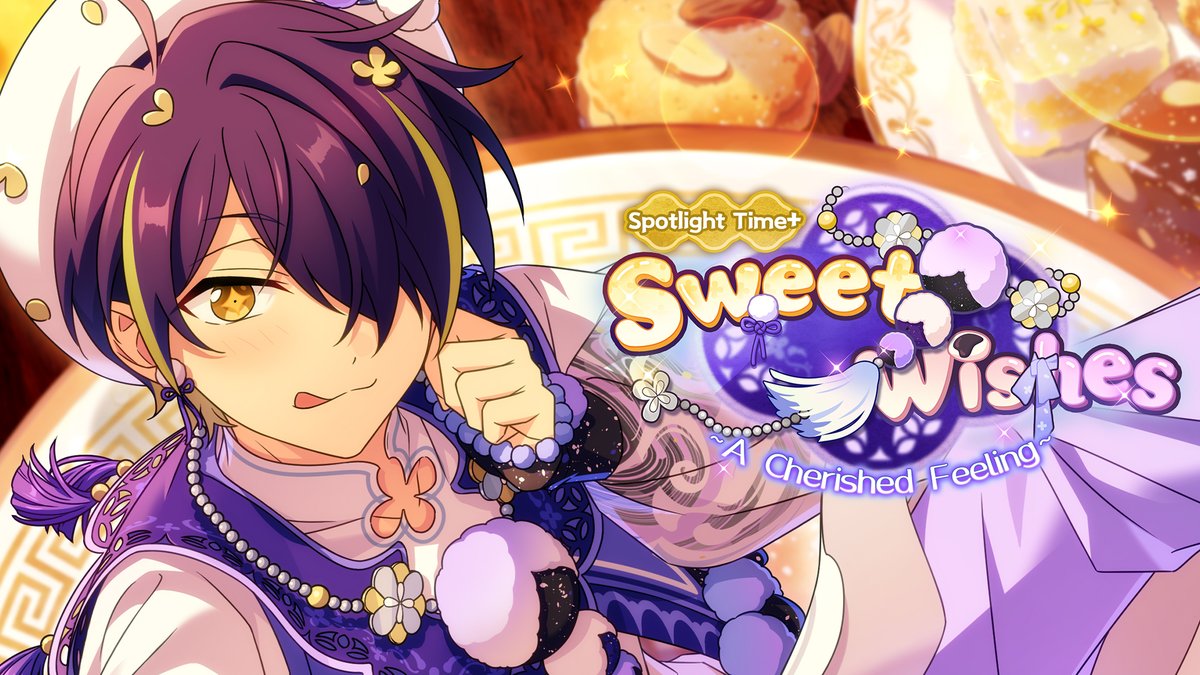 PV Release! Spotlight Time+ • Sweet Wishes~A Cherished Feeling~ Shinobu and Yuta are teaming up for a special episode after being picked twice in a row. As it turns out, both of their fan wishes are about food... Spotlight Time+ • Sweet Wishes will be released on August 8!
