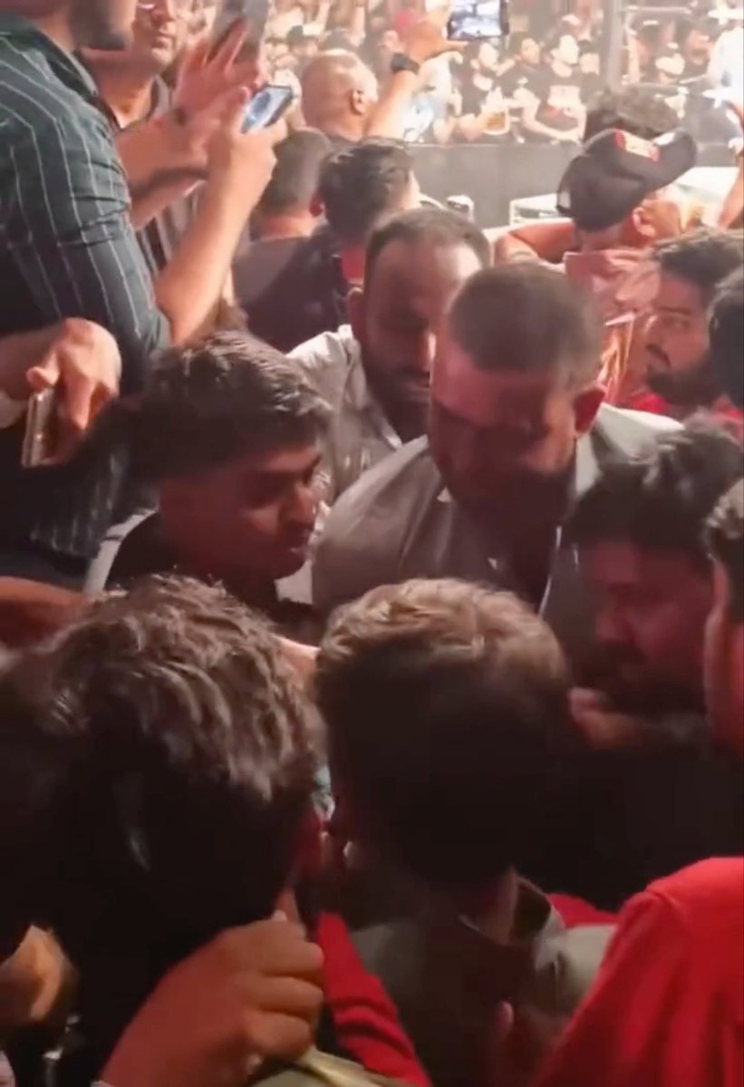 When John Cena caused a brawl in India when he threw his shirt in the crowd 😭 They were not letting go of that shirt man.