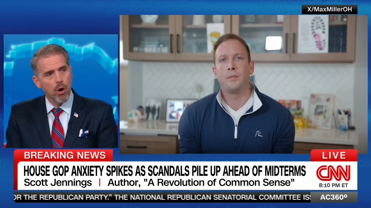 Rep. Max Miller denies the domestic violence allegations against him. Republican leaders have not called for him to end his re-election bid, but CNN Commentator Scott Jennings says on a personal level it's "hard to look at the details" and think everything will turn out fine.